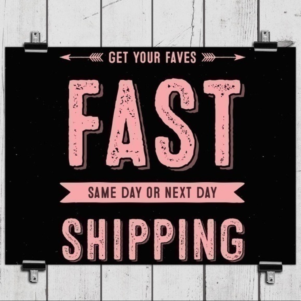 Same day shipping